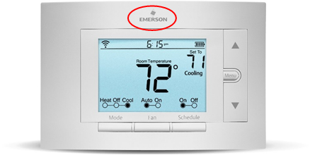 Emerson thermostats